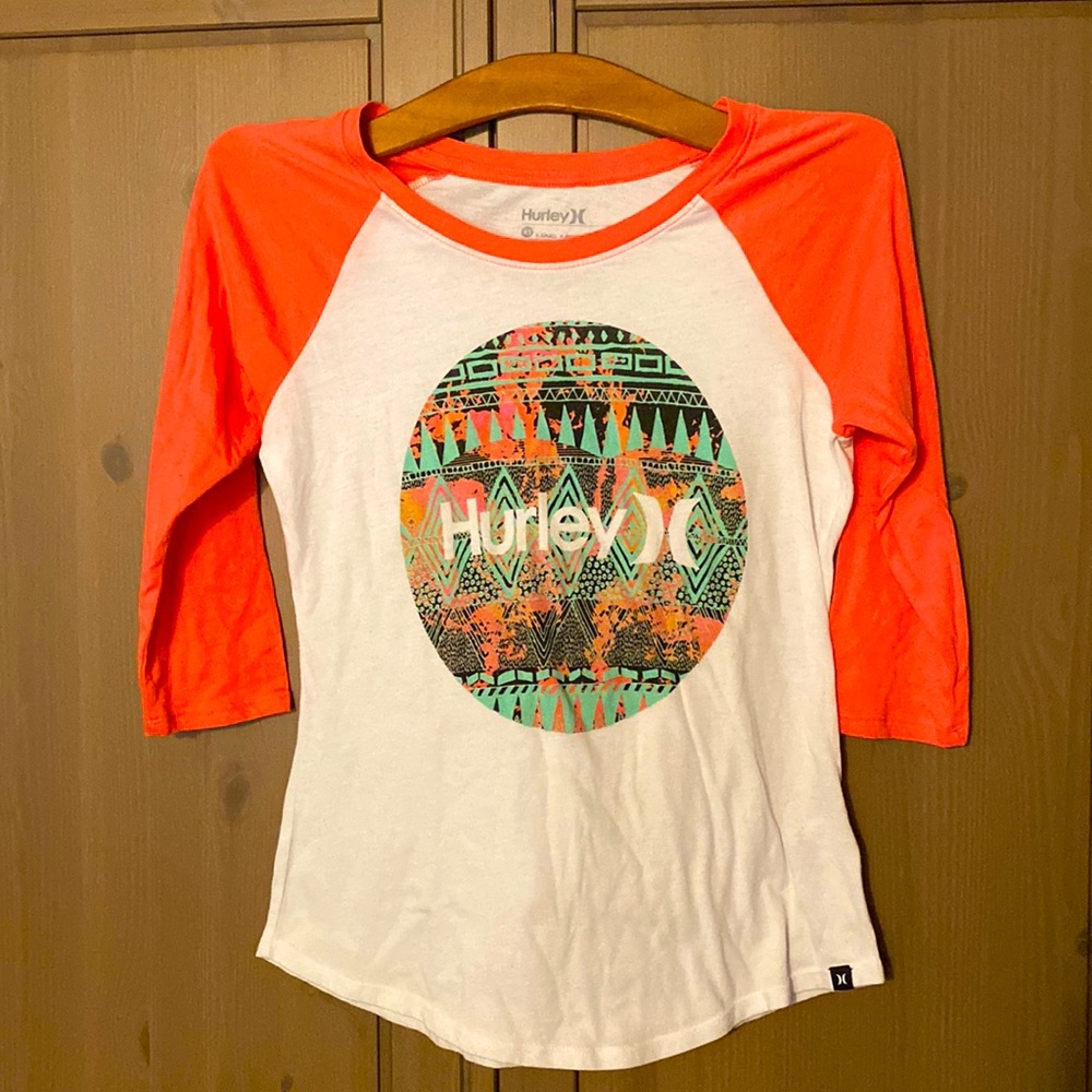 Hurley baseball t-shirt
